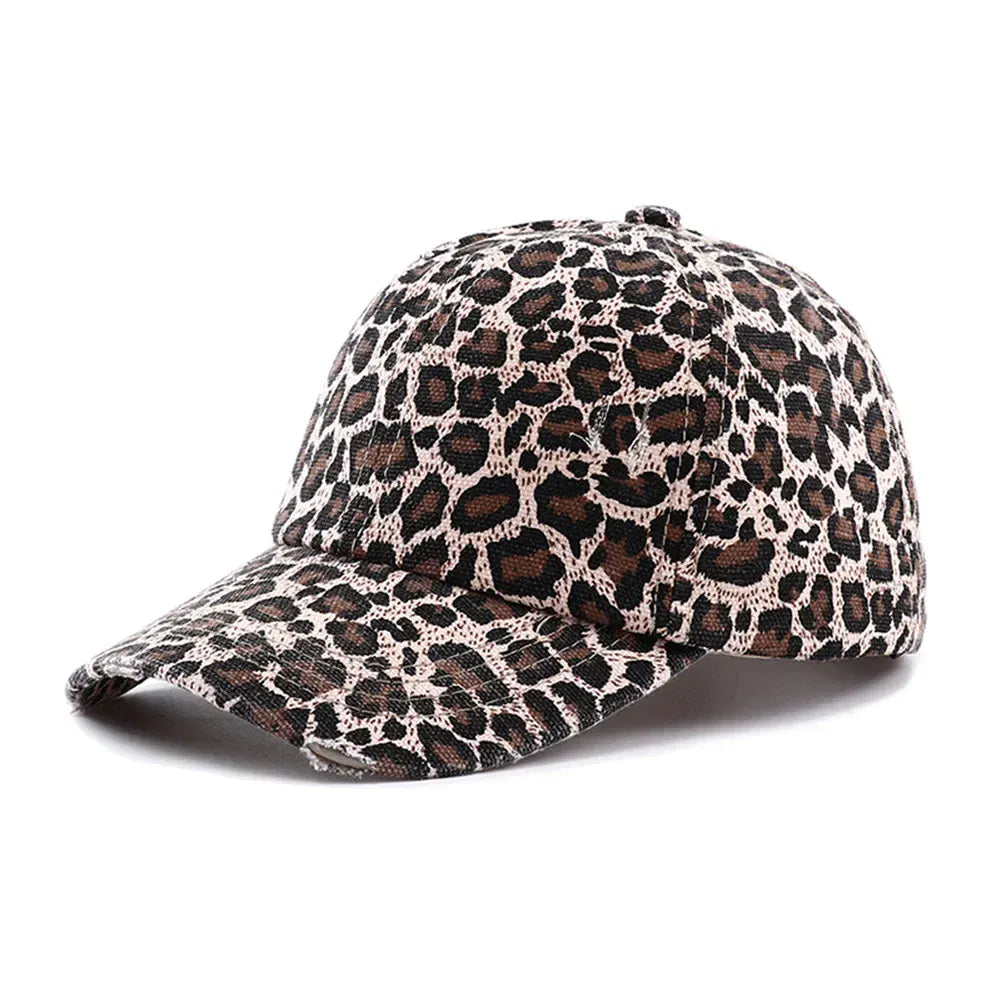 Casquette Baseball Leopard