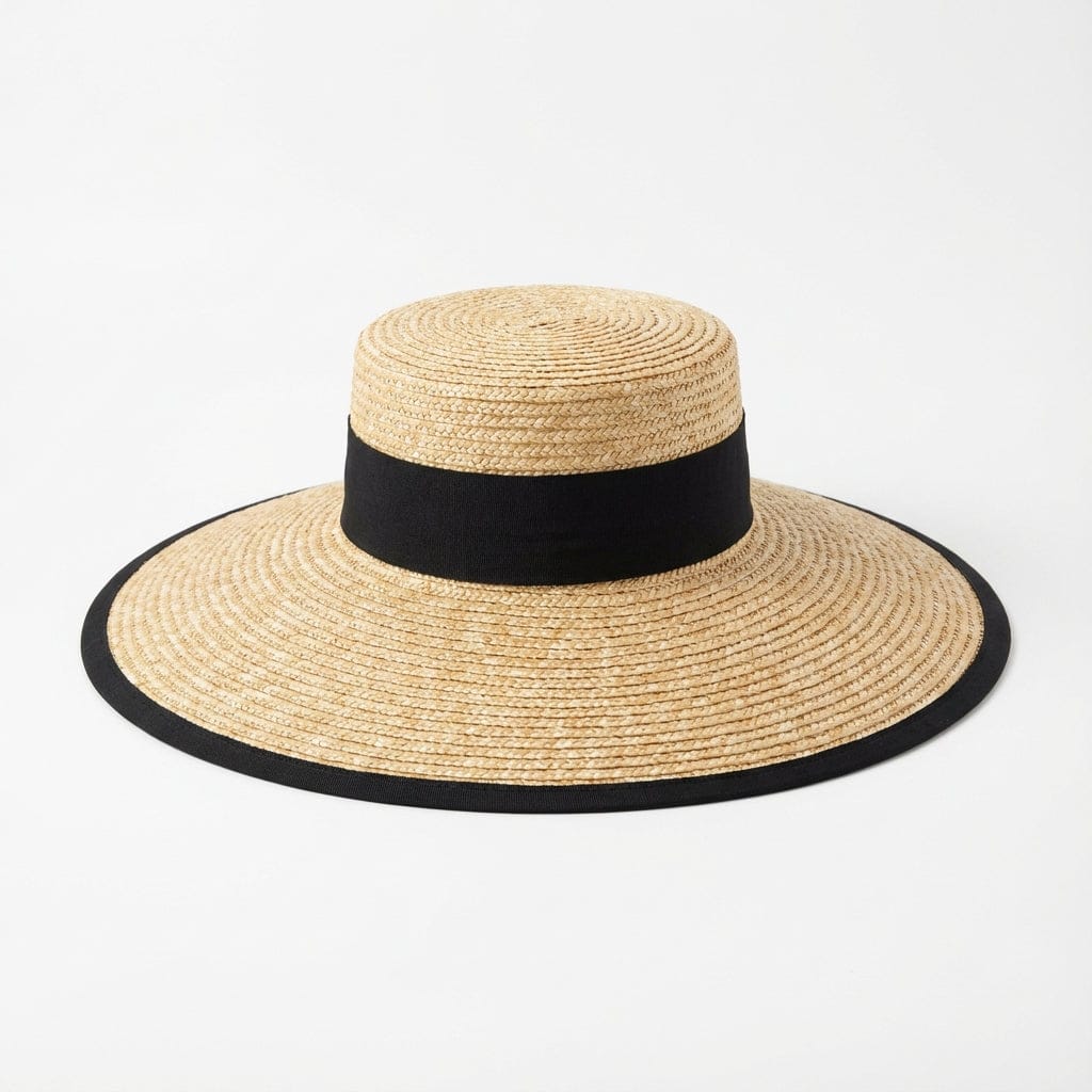 Chapeau de paille Elegant Femme