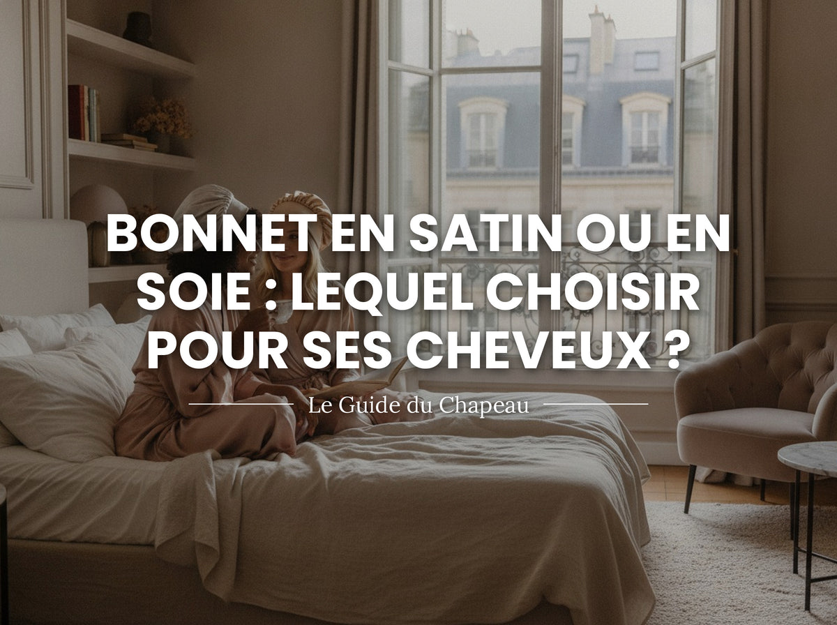 Bonnet en satin ou en soie : lequel choisir pour ses cheveux ? Image