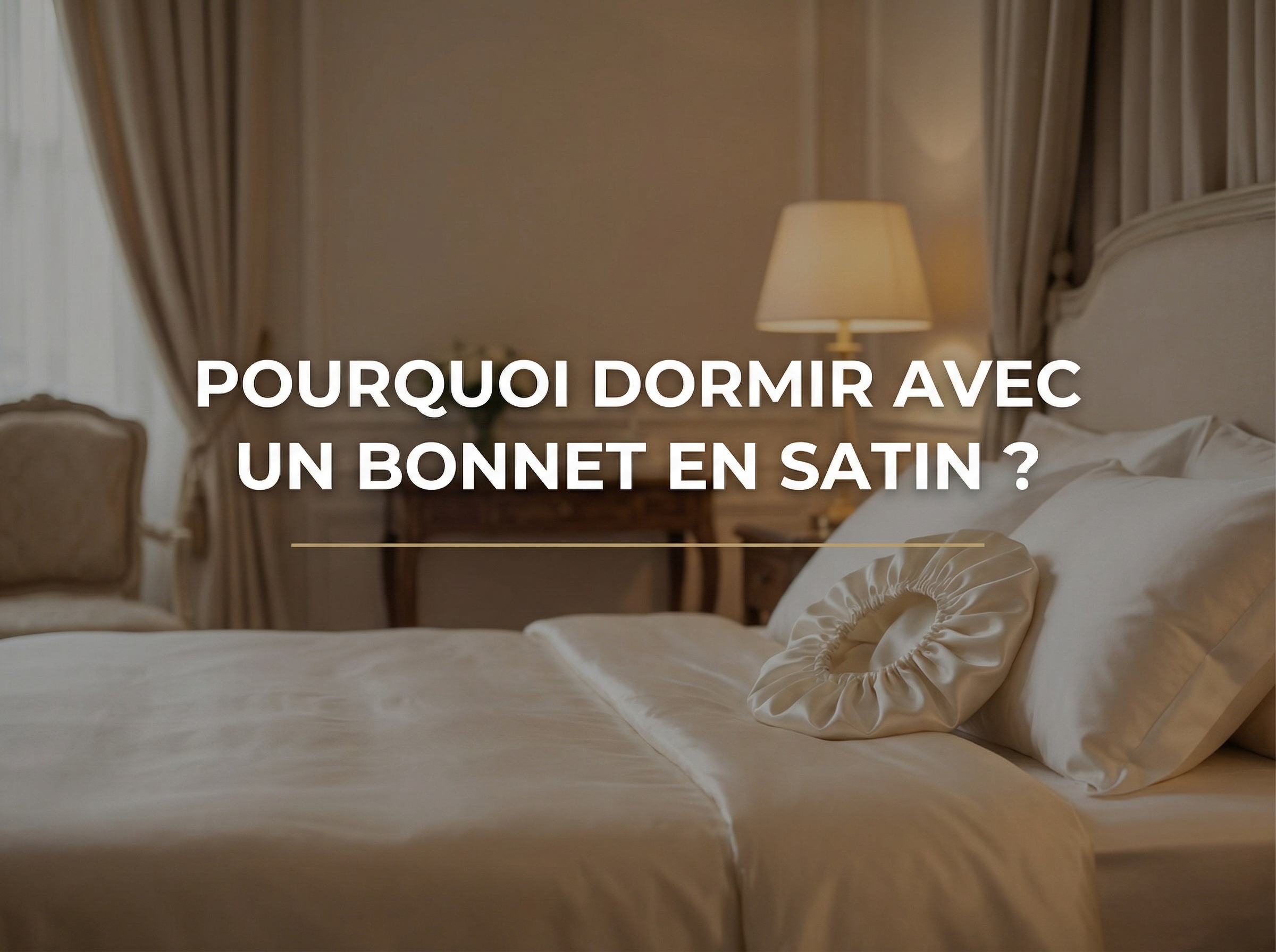 Pourquoi dormir avec un bonnet en satin ? - Le Guide du Chapeau Image
