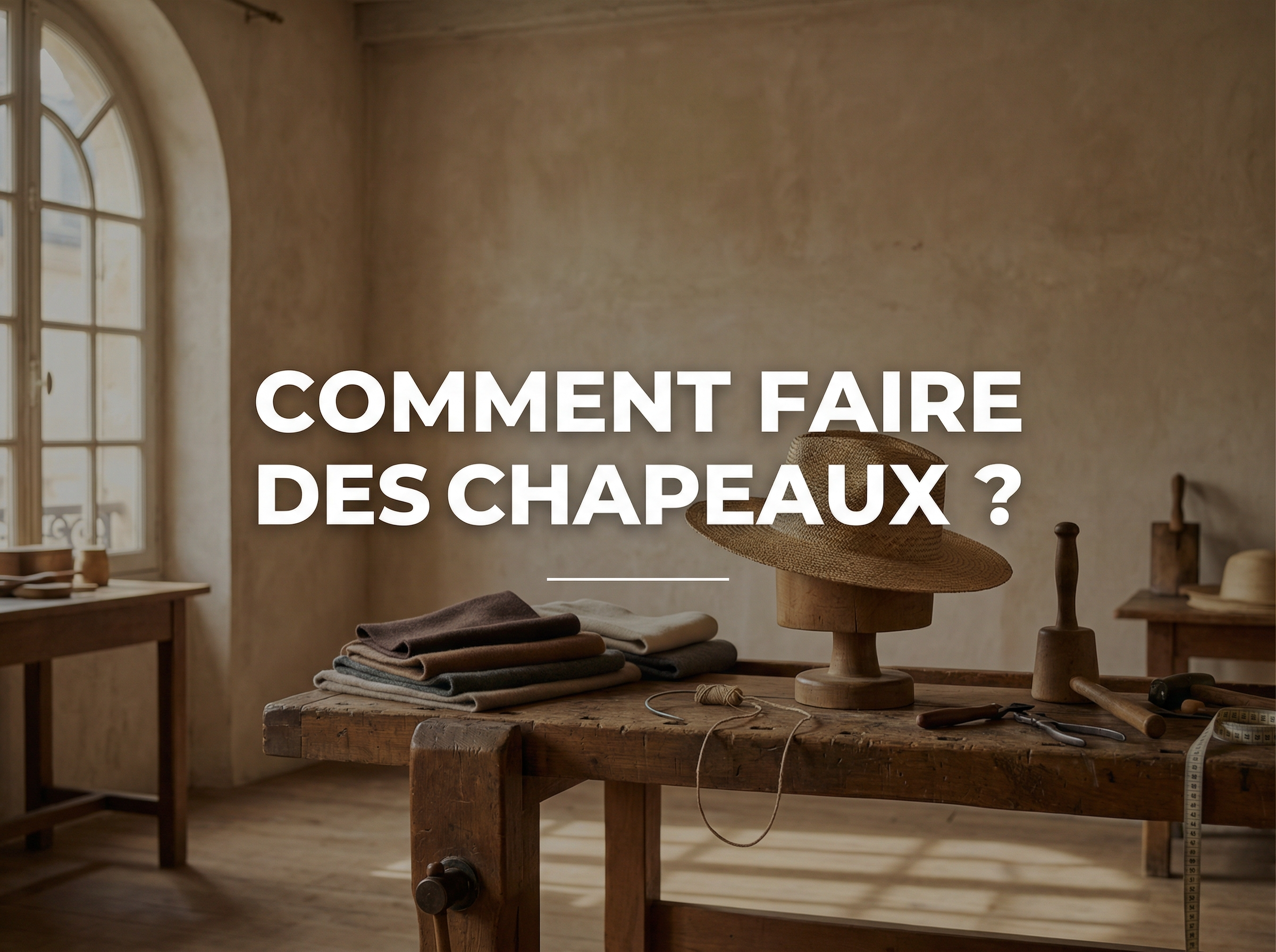 Comment faire des chapeau ? - Le Guide du Chapeau Image