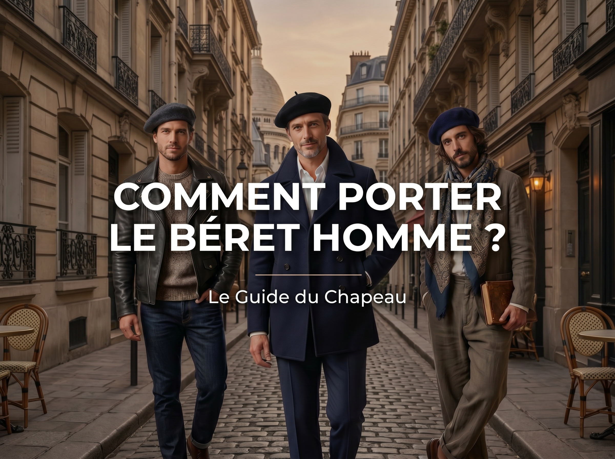 Comment porter le béret homme ? - Le Guide du Chapeau Image