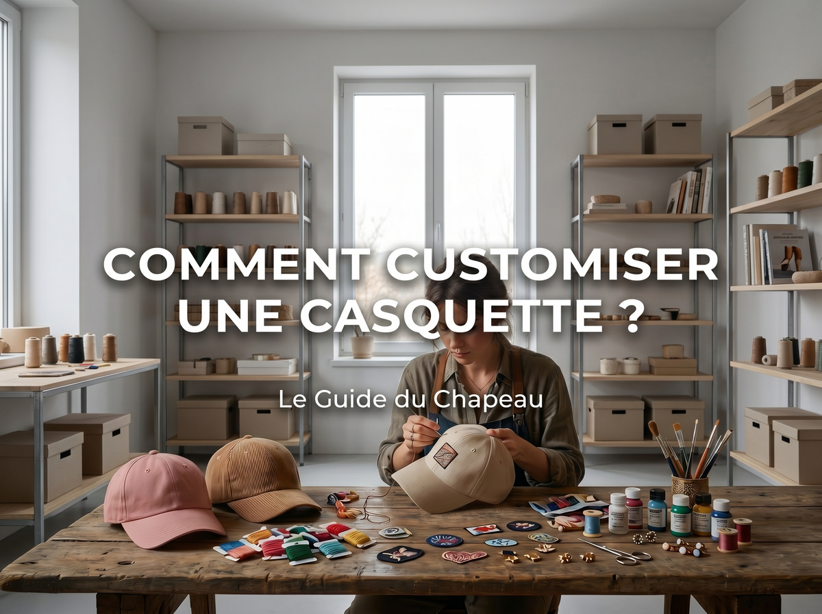Comment customiser une casquette ? Image
