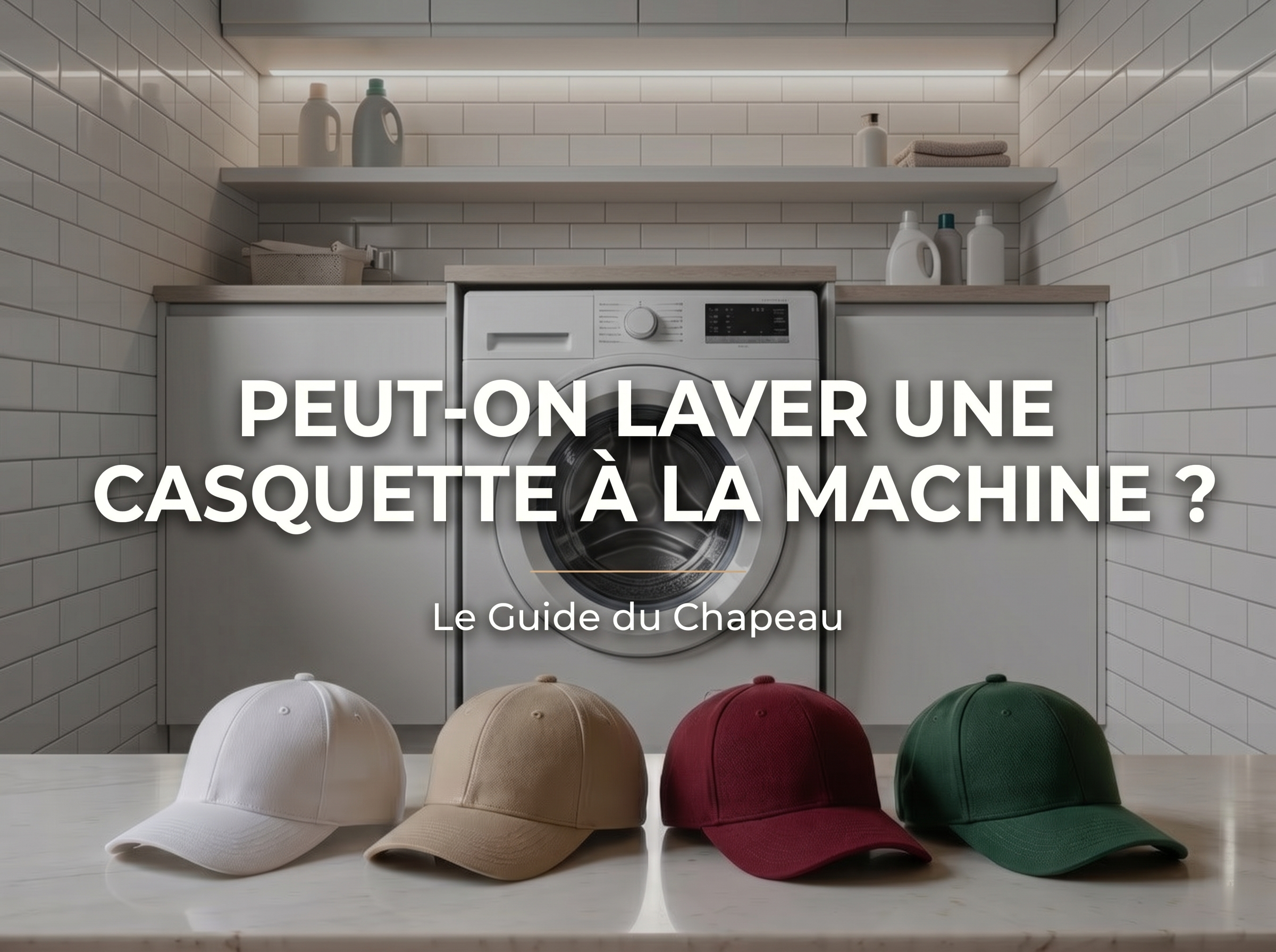Peut-on laver une casquette à la machine ? - Le Guide du Chapeau Image