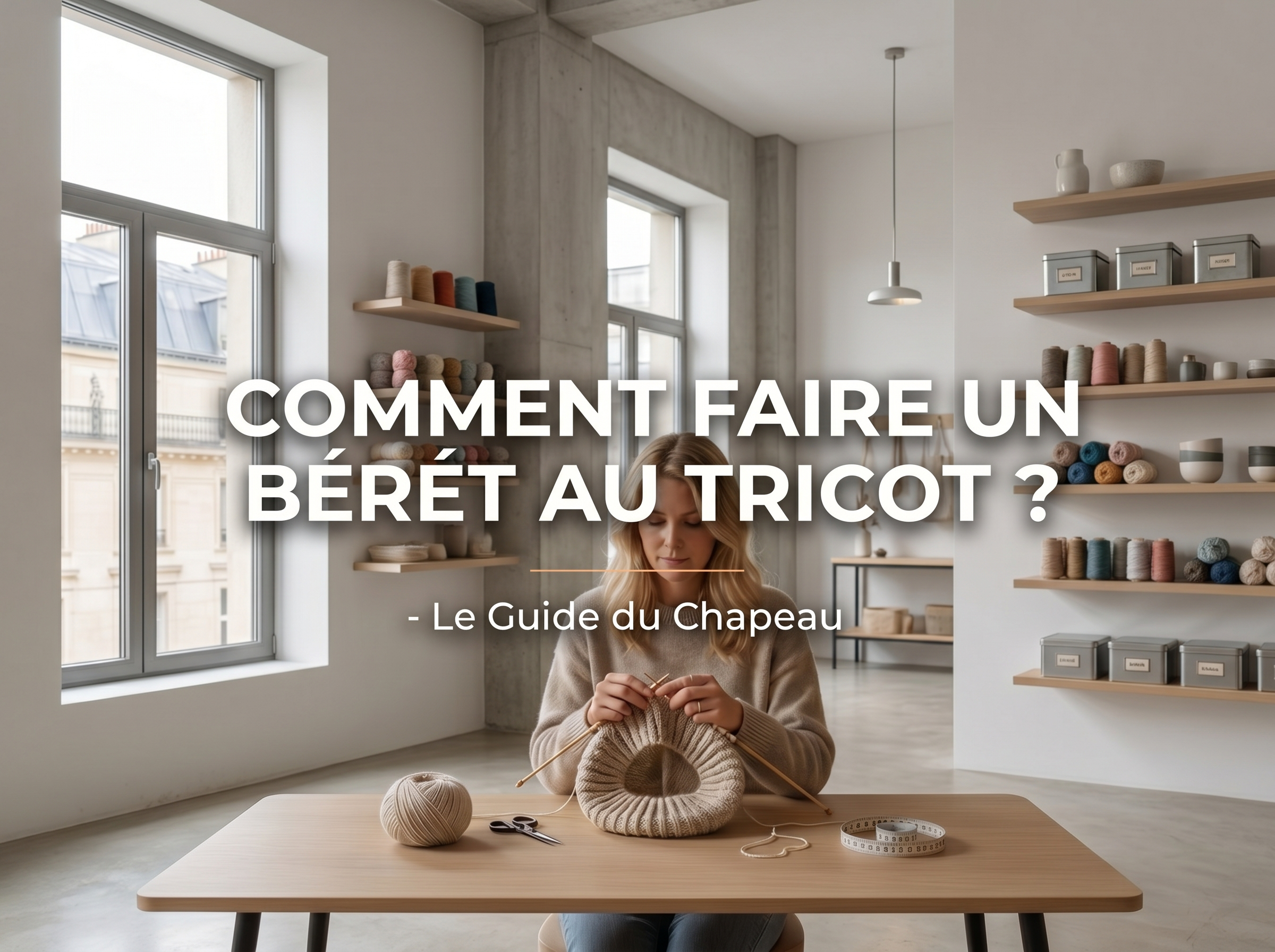 Comment faire un béret au tricot ? - Le Guide du Chapeau