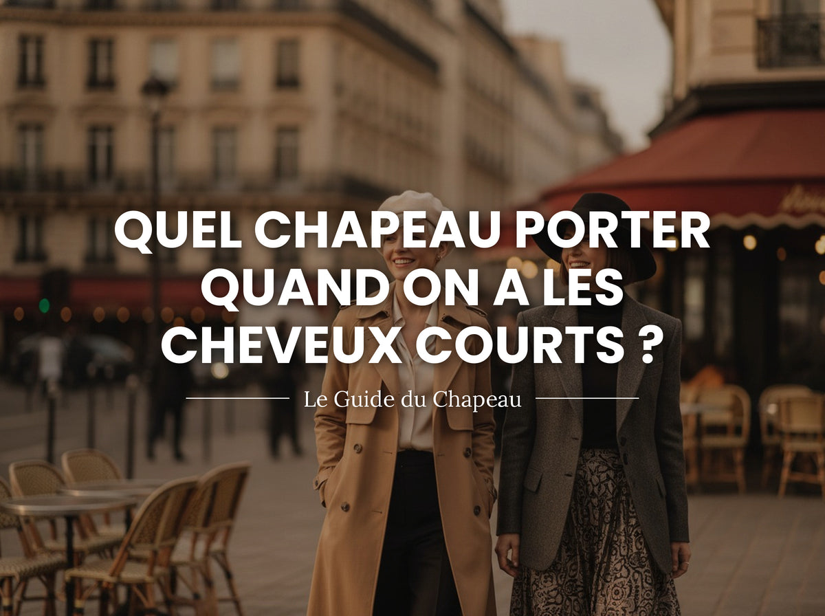 Quel chapeau porter quand on a les cheveux courts ? Image