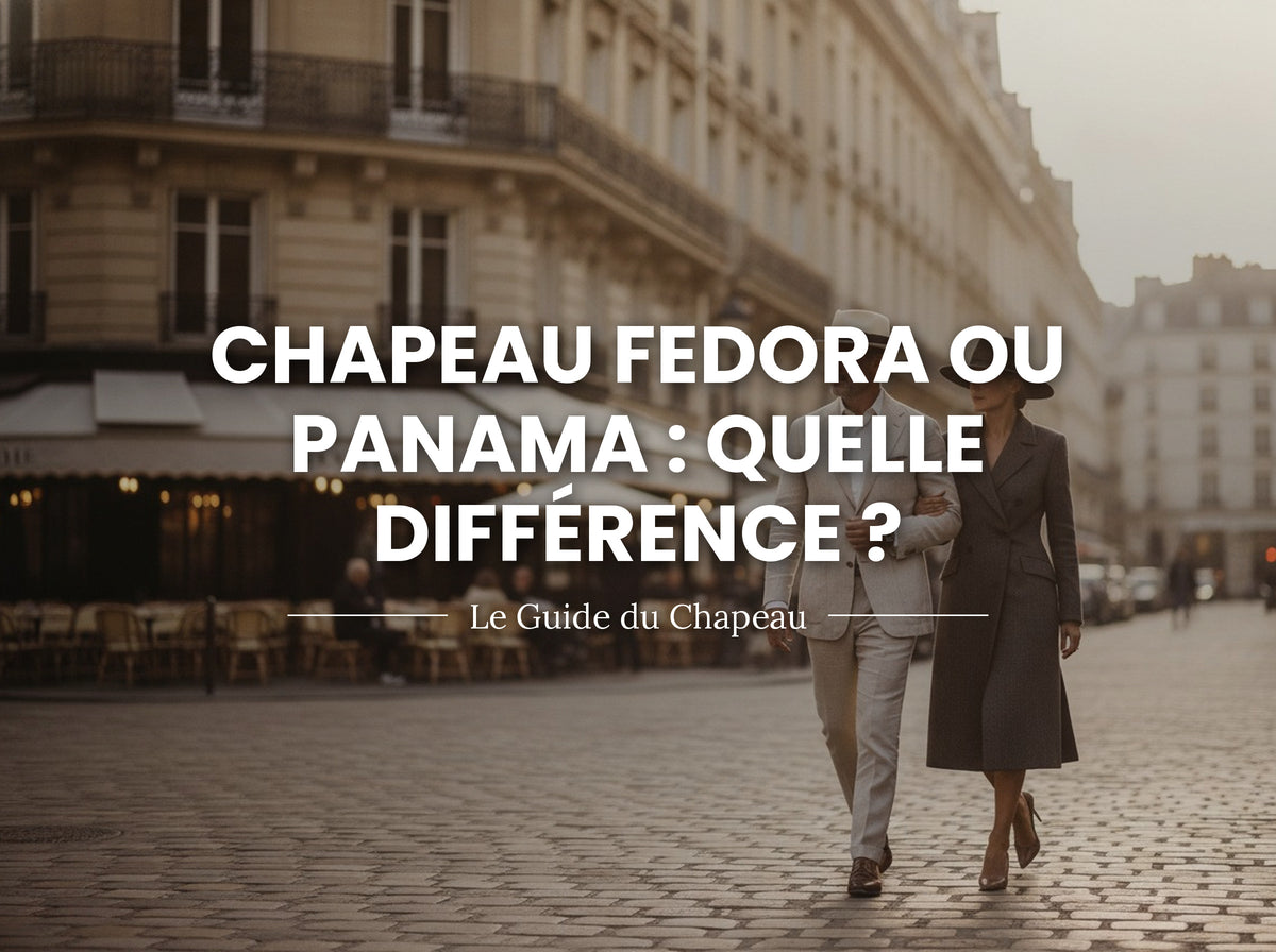 Chapeau fedora ou panama : quelle différence ? Image