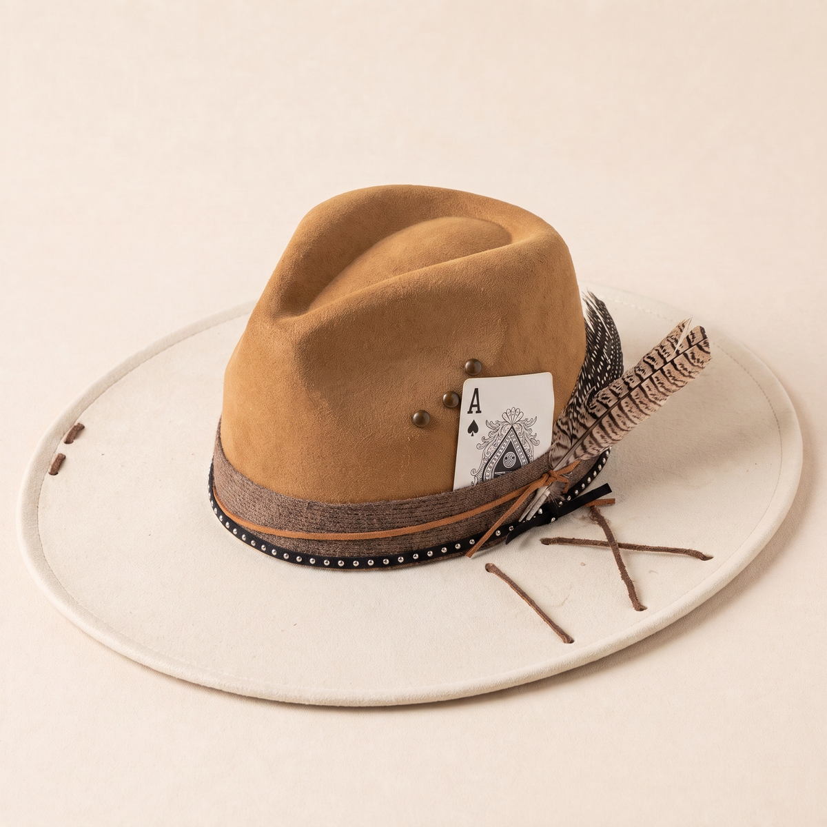 Chapeau Fedora Bord Plat Large
