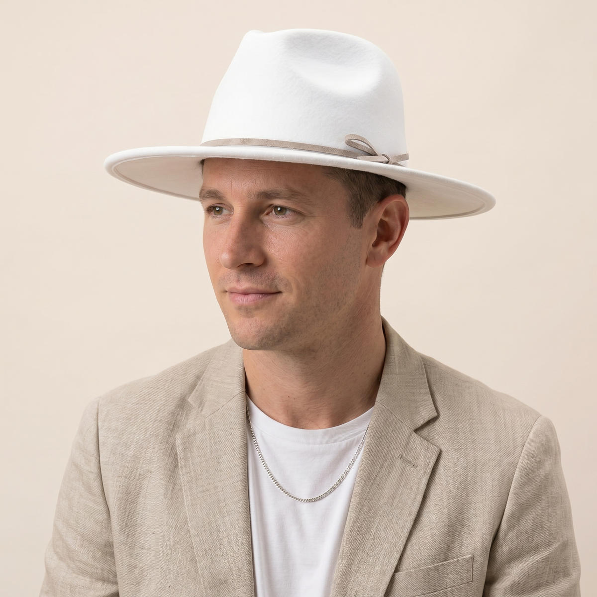 Chapeau Fedora Naturelle