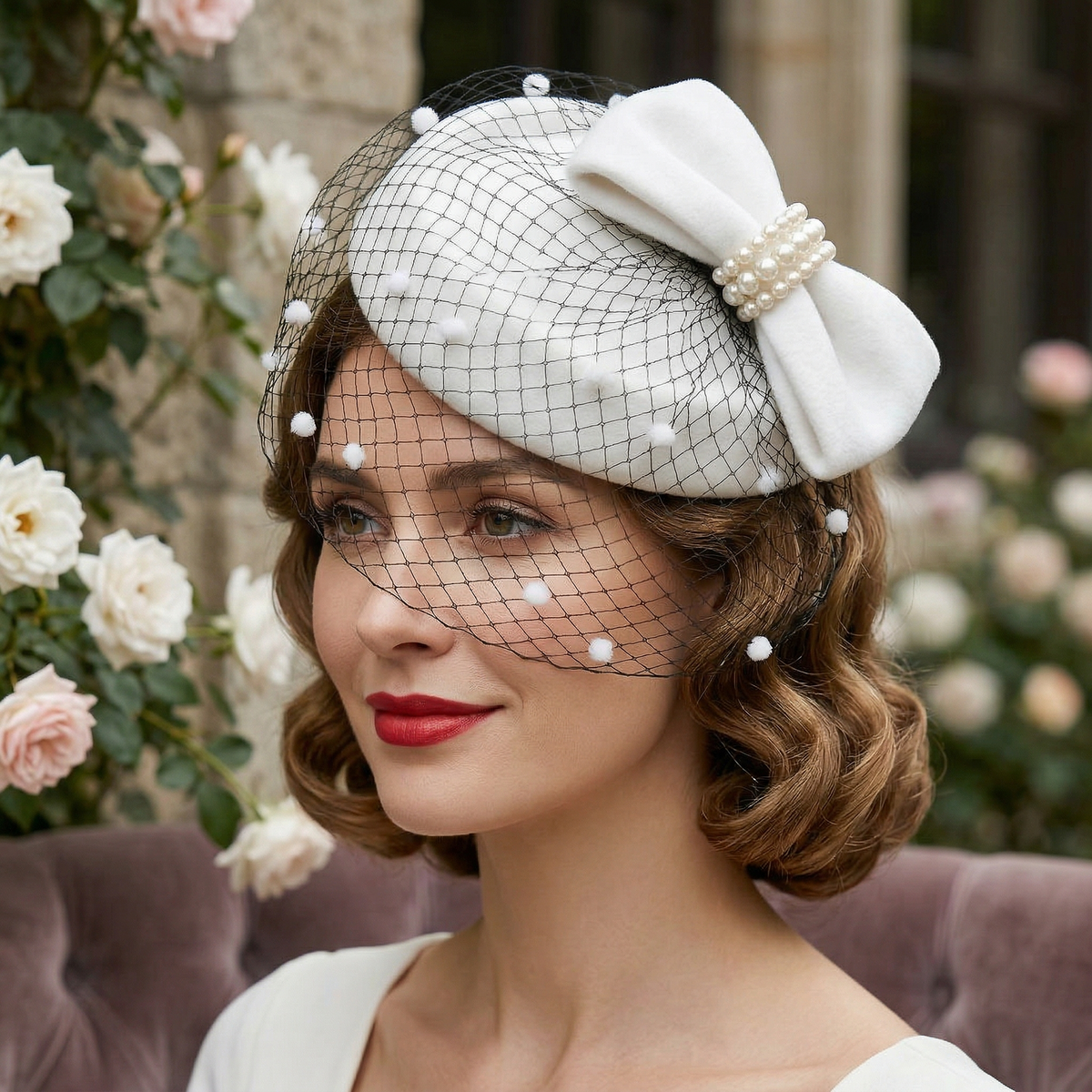 Chapeau Bibi Mariage Femme