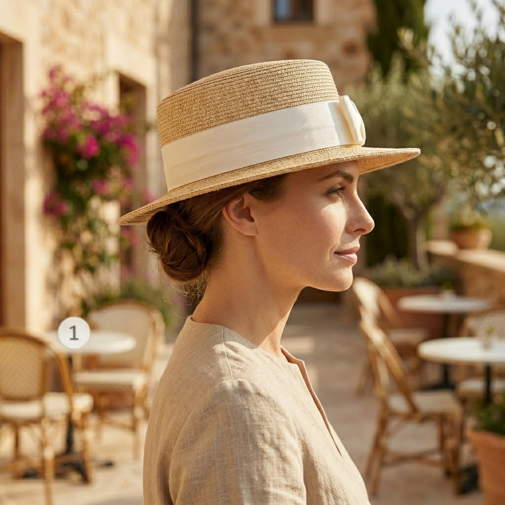 Chapeau Paille Large Femme