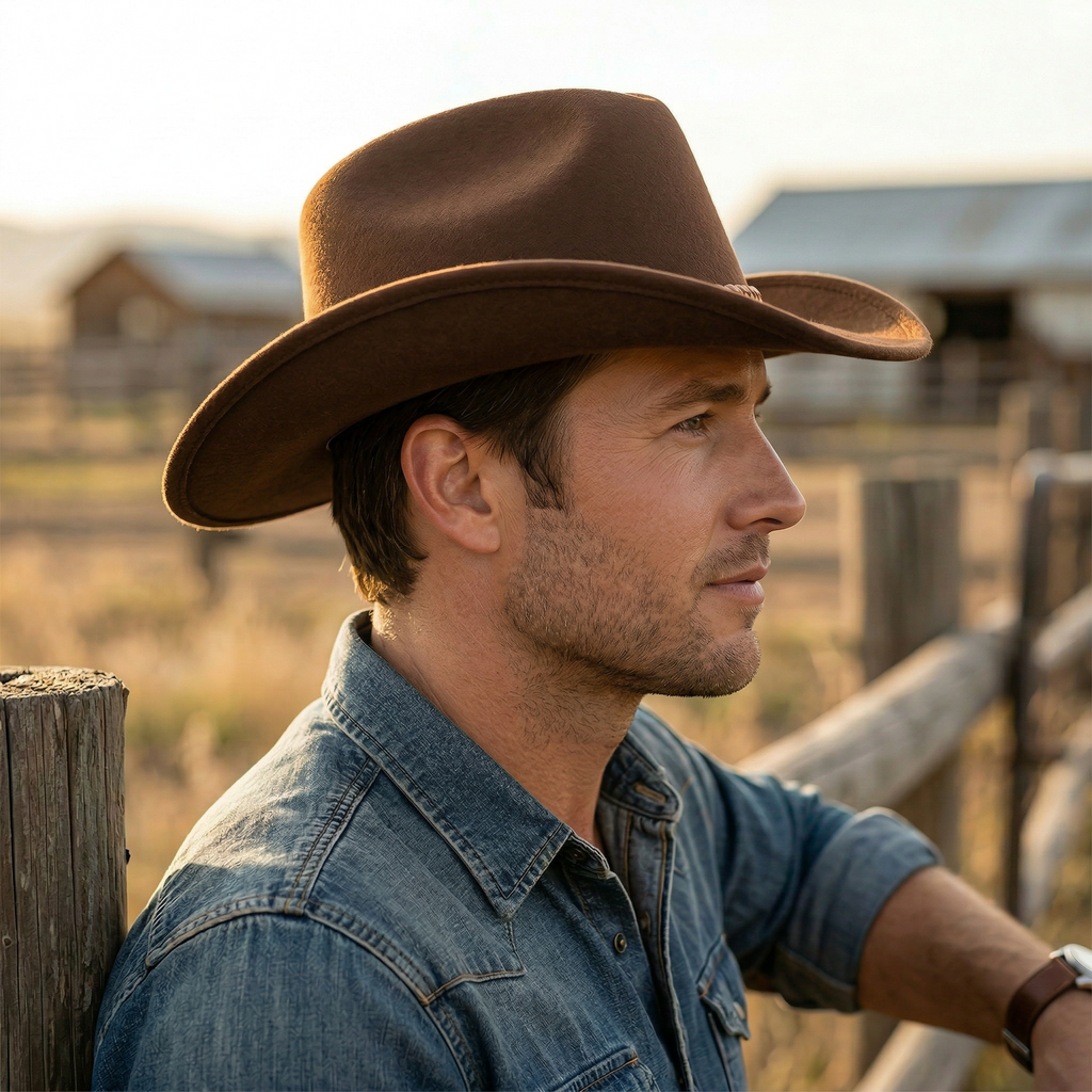 Chapeau Cowboy Coton