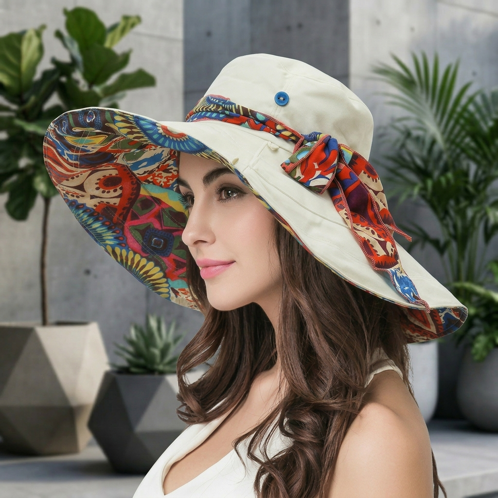 Chapeau Fleuri Femme