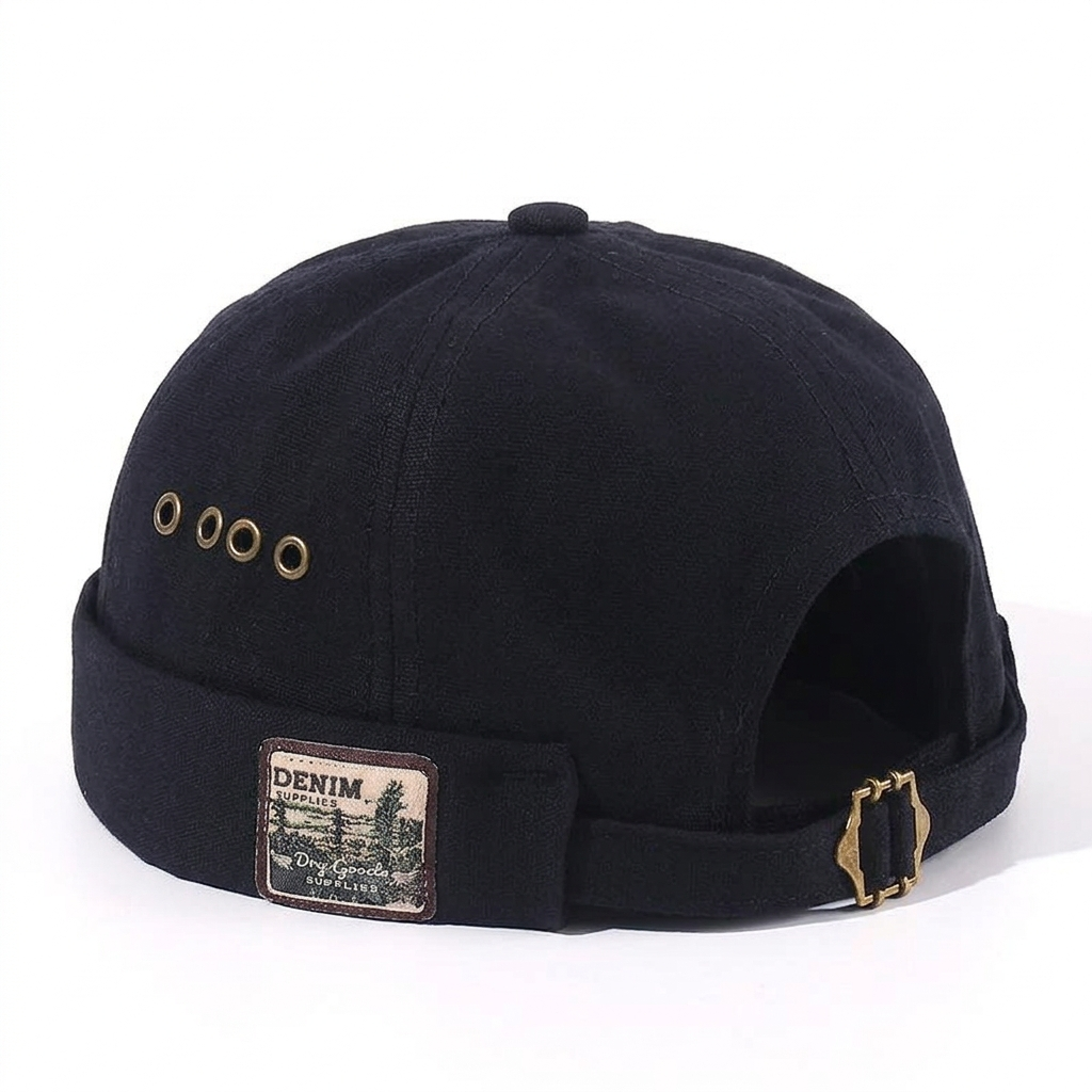 Casquette Docker Cotelé