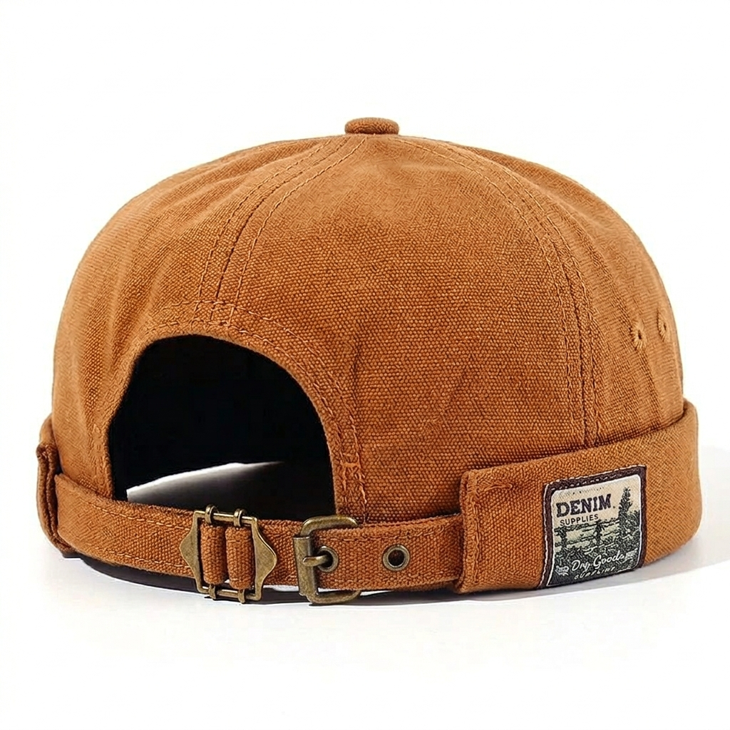 Casquette Docker Cotelé