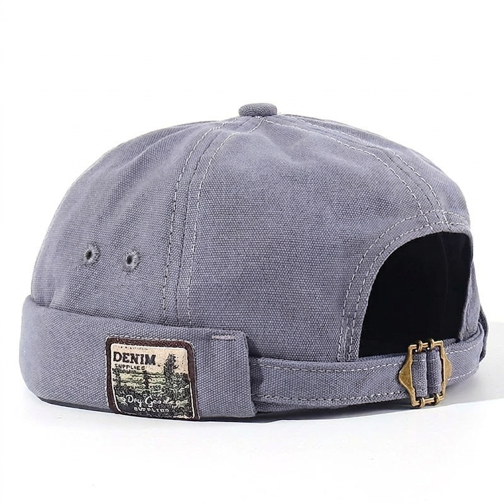 Casquette Docker Cotelé