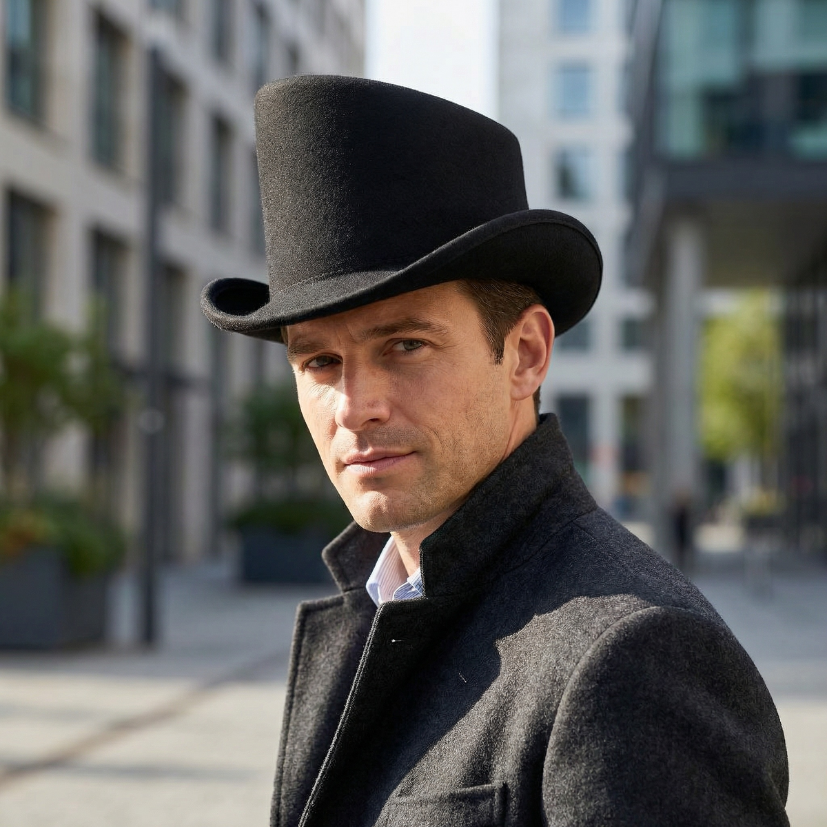 Chapeau Haut de Forme Mariage