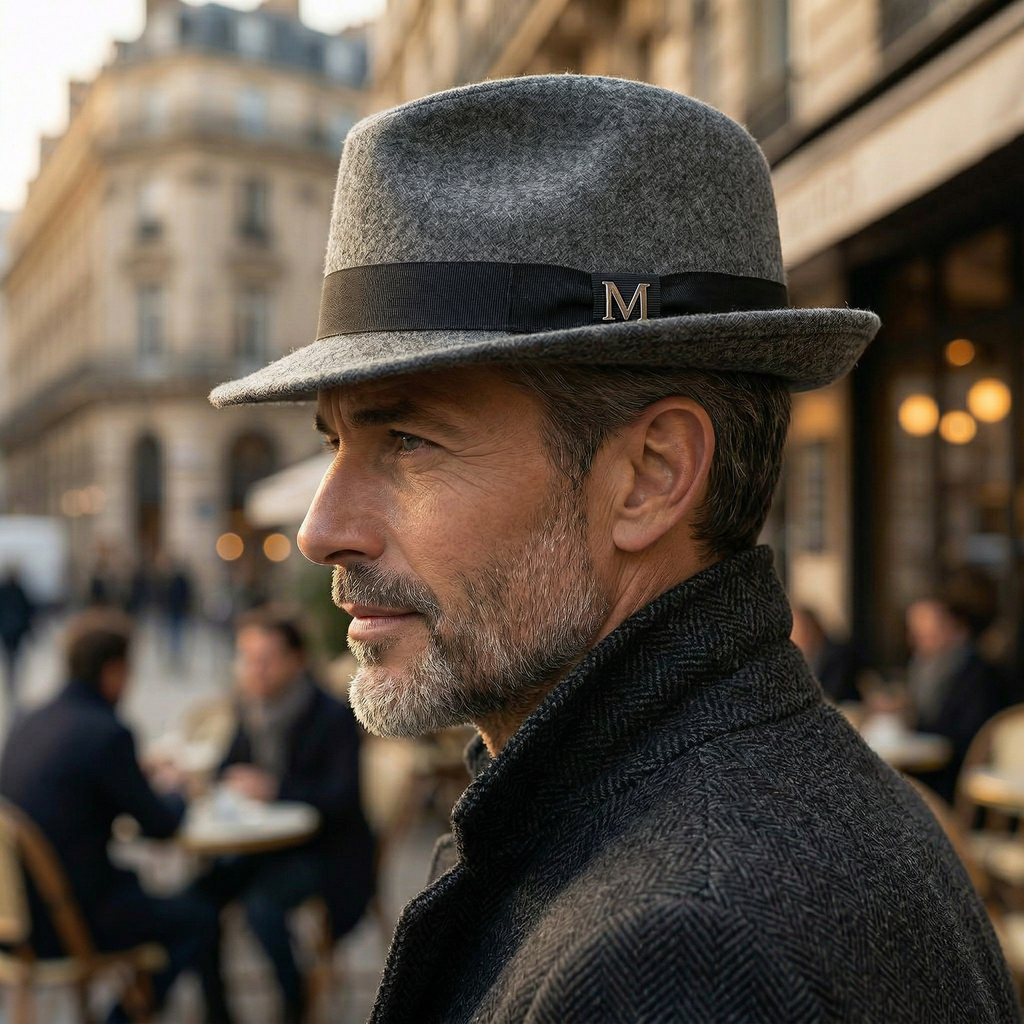 Chapeau Fedora Feutre Homme