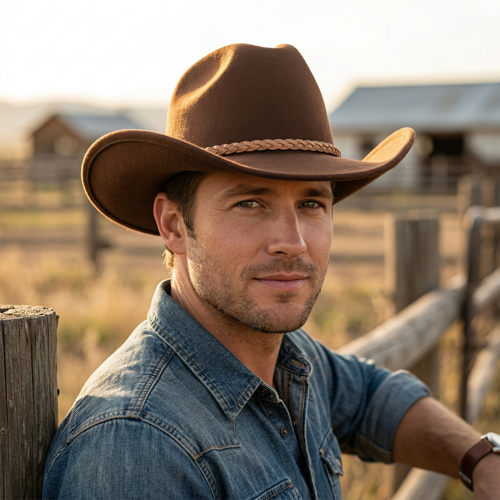 Chapeau Cowboy Coton
