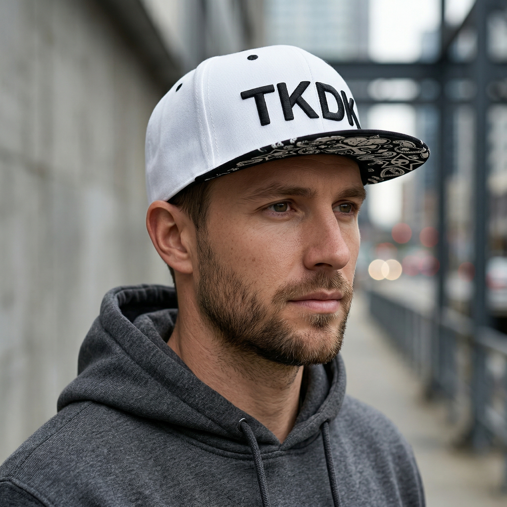 Casquette Visière Plate Homme
