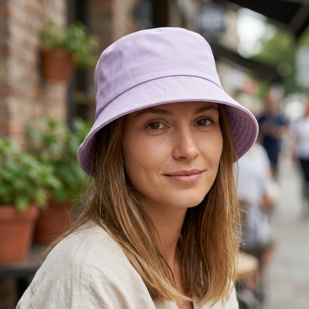 Chapeau Bob Coton Femme