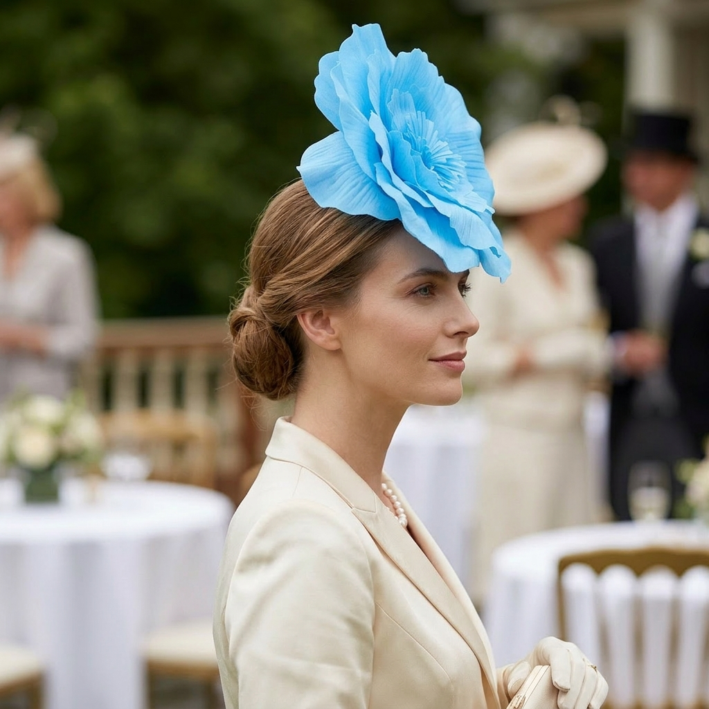 Chapeau Bibi Fleur Mariage
