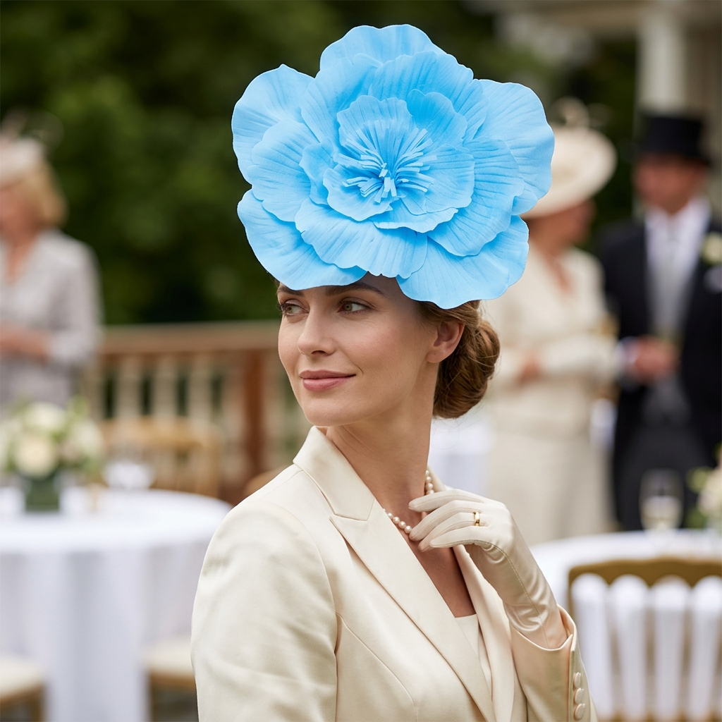 Chapeau Bibi Fleur Mariage