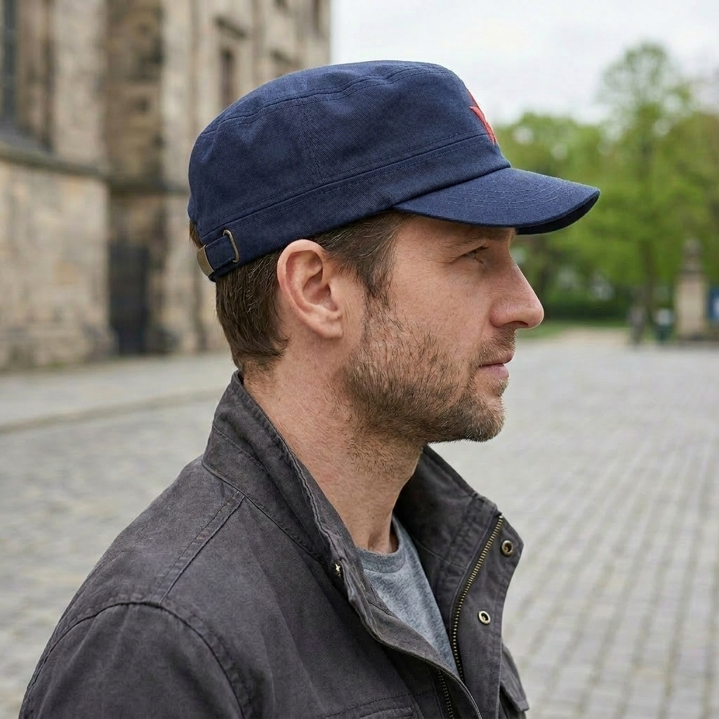 Casquette Plate Militaire Sherif