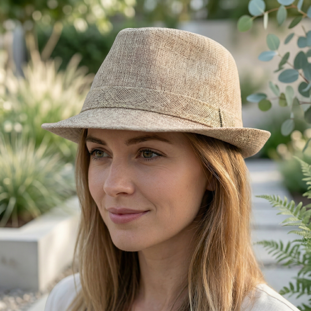 Chapeau Panama Paille Simple