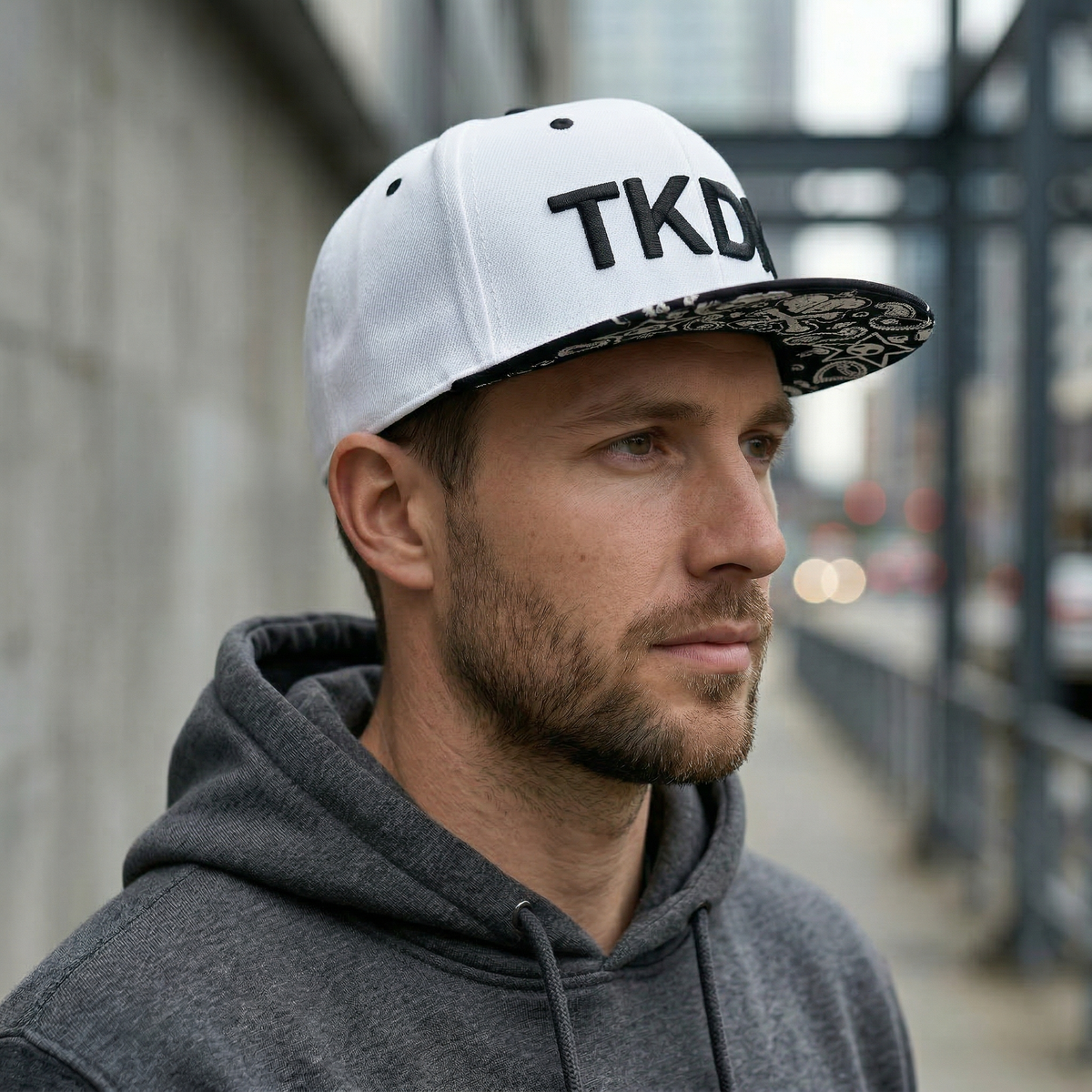Casquette Visière Plate Homme