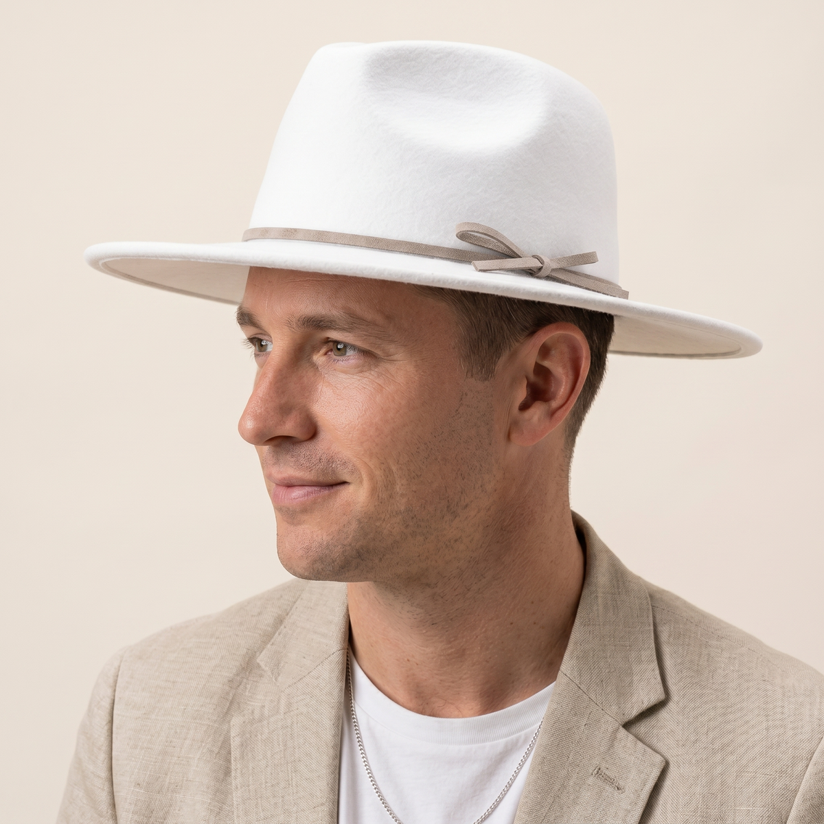 Chapeau Fedora Naturelle