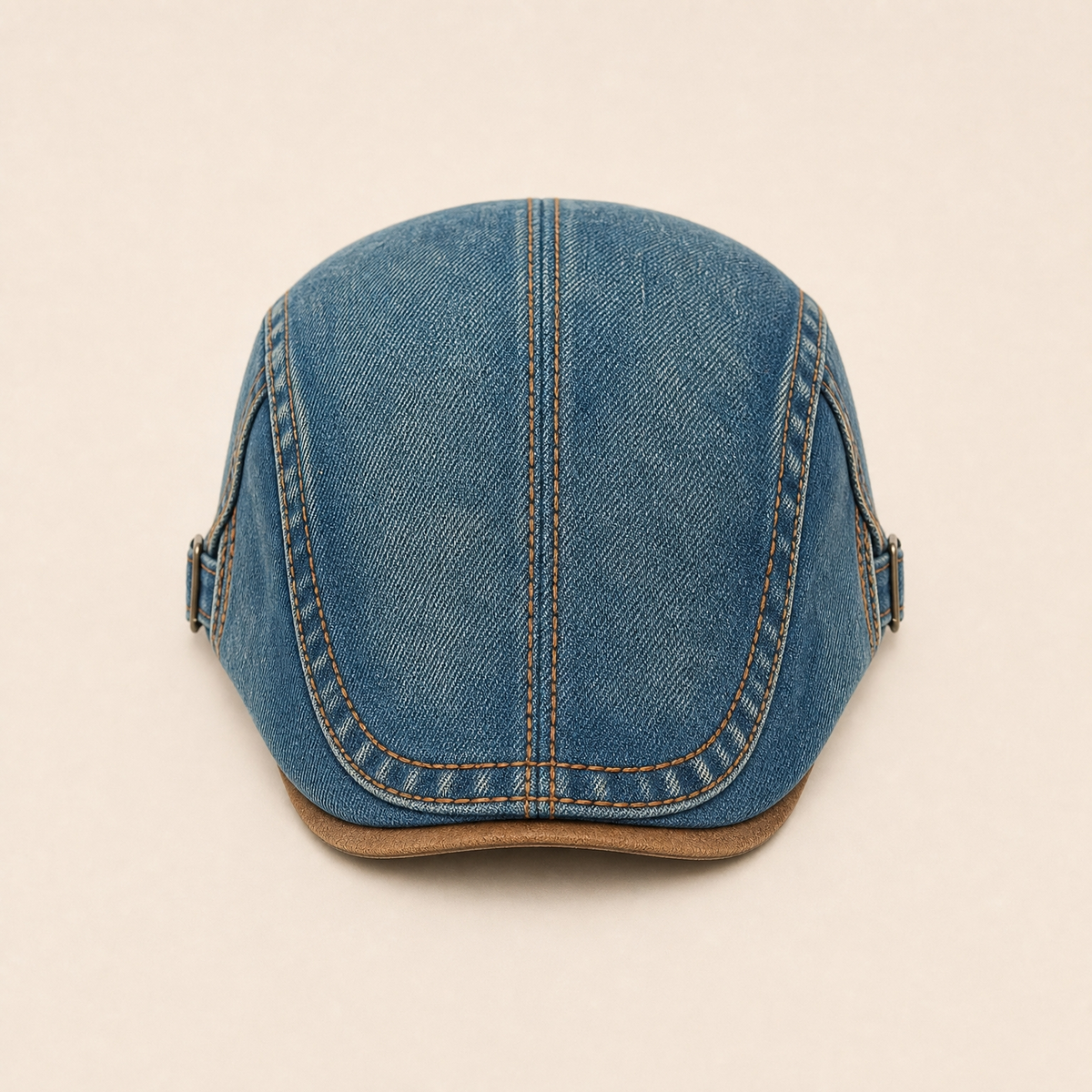 Béret Homme Coton Rétro Denim