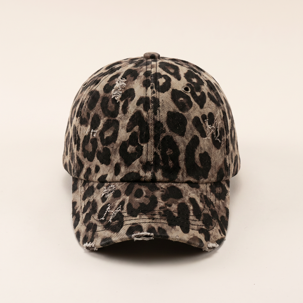 Casquette Baseball Léopard