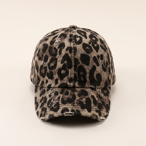 Casquette Baseball Léopard