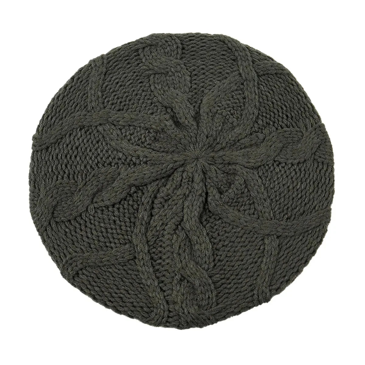 Béret Basque Brodé — coloris vert