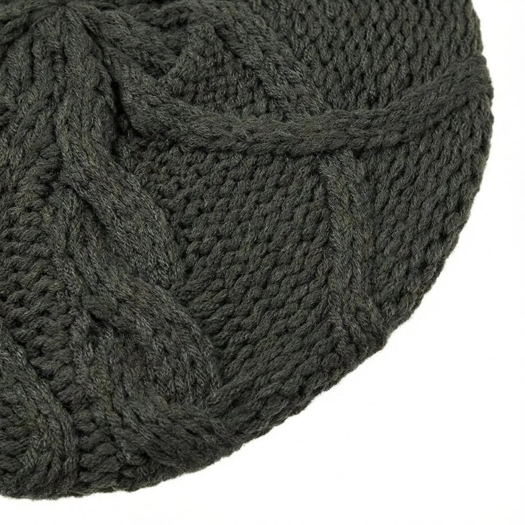Béret Basque Brodé, vue de détail