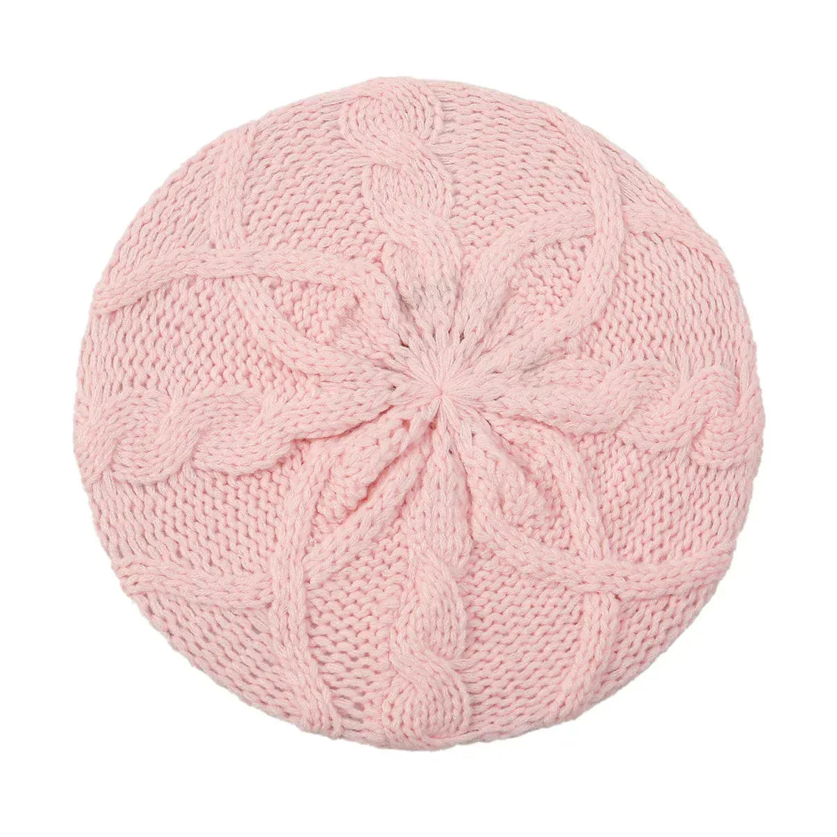 Béret Basque Brodé — coloris rose