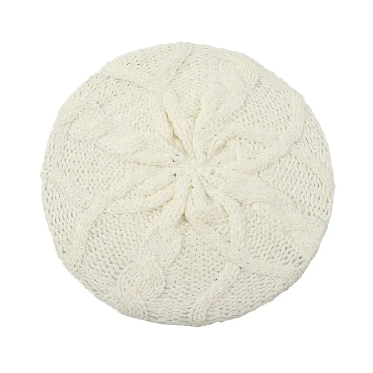 Béret Basque Brodé — coloris blanc