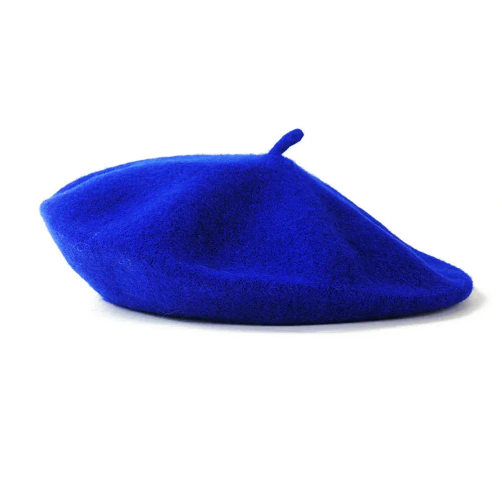 Béret Basque Coton — coloris bleu