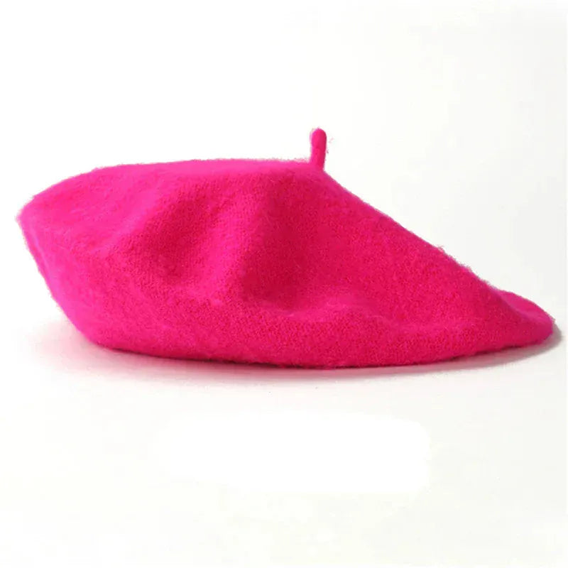 Béret Basque Coton — coloris rose