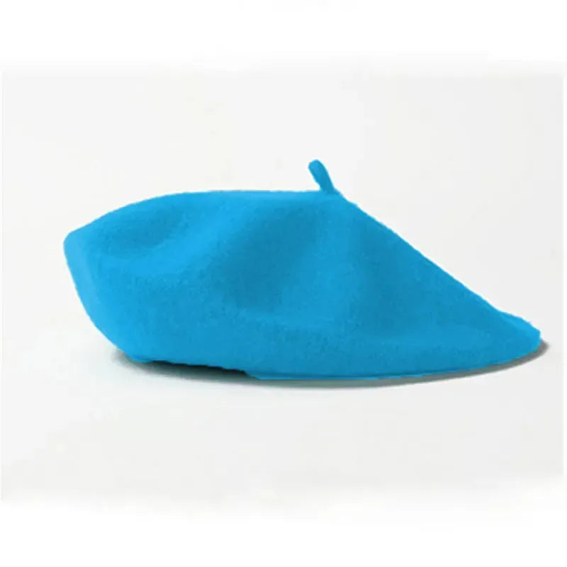 Béret Basque Coton — coloris bleu