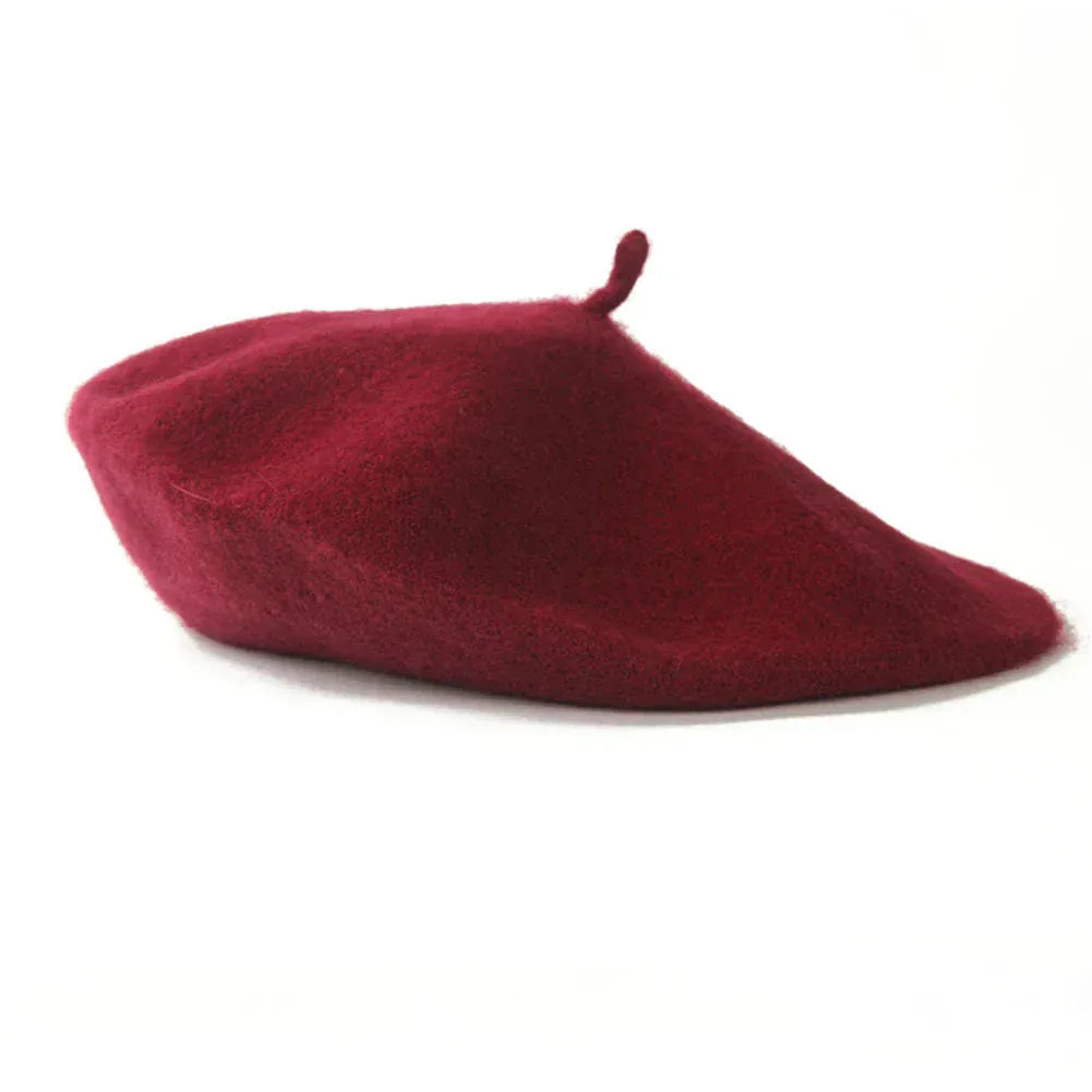 Béret Basque Coton — coloris rouge