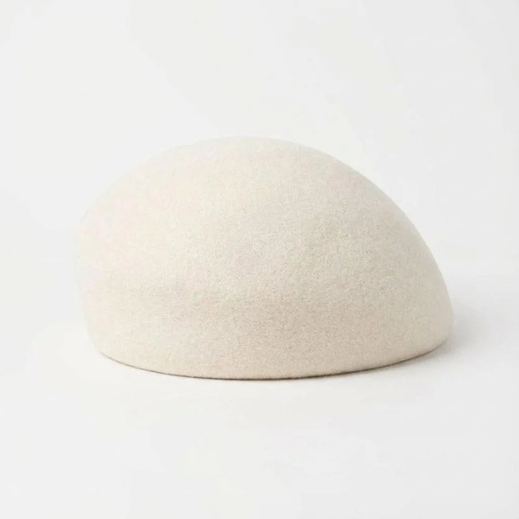Béret Basque Feutre — coloris blanc