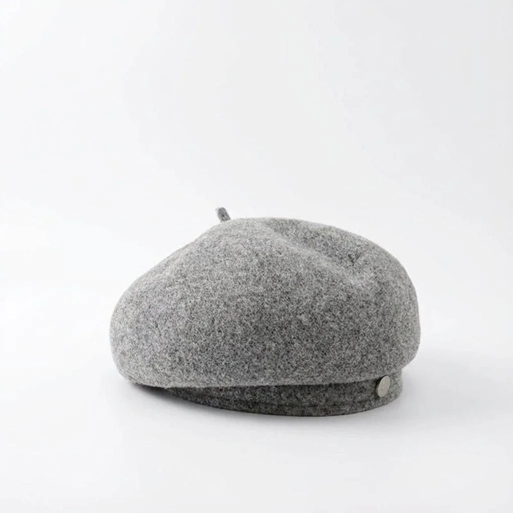 Béret Basque Laine — coloris gris