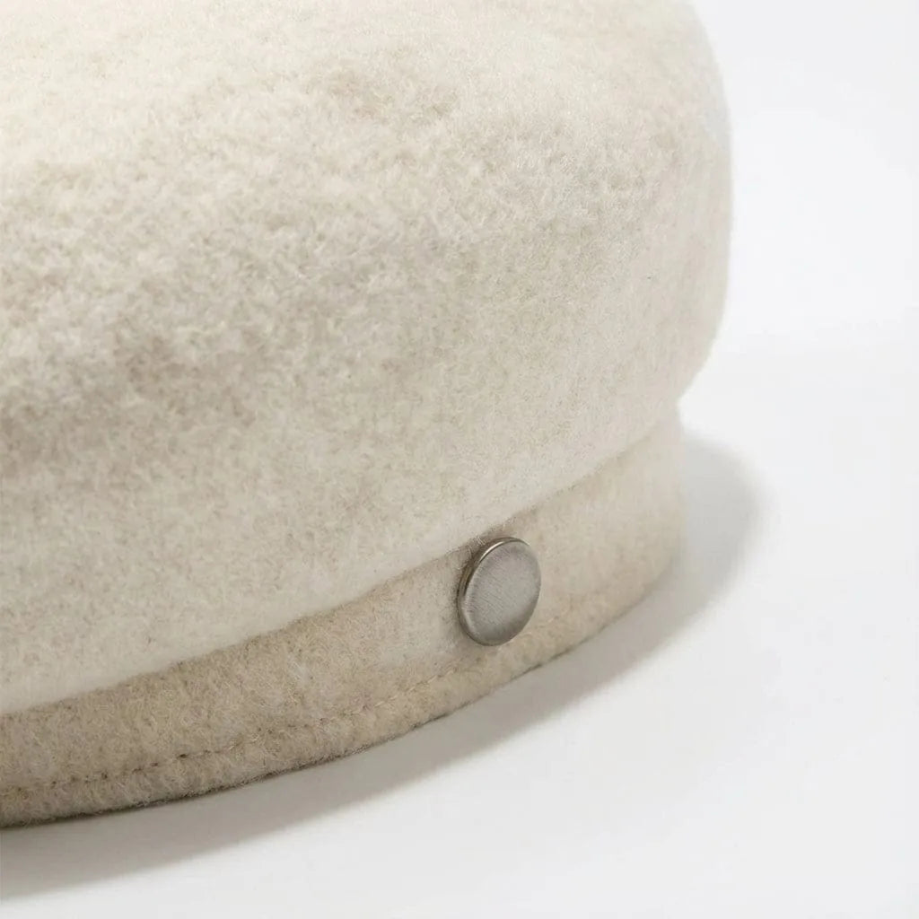 Béret Basque Laine, vue de détail