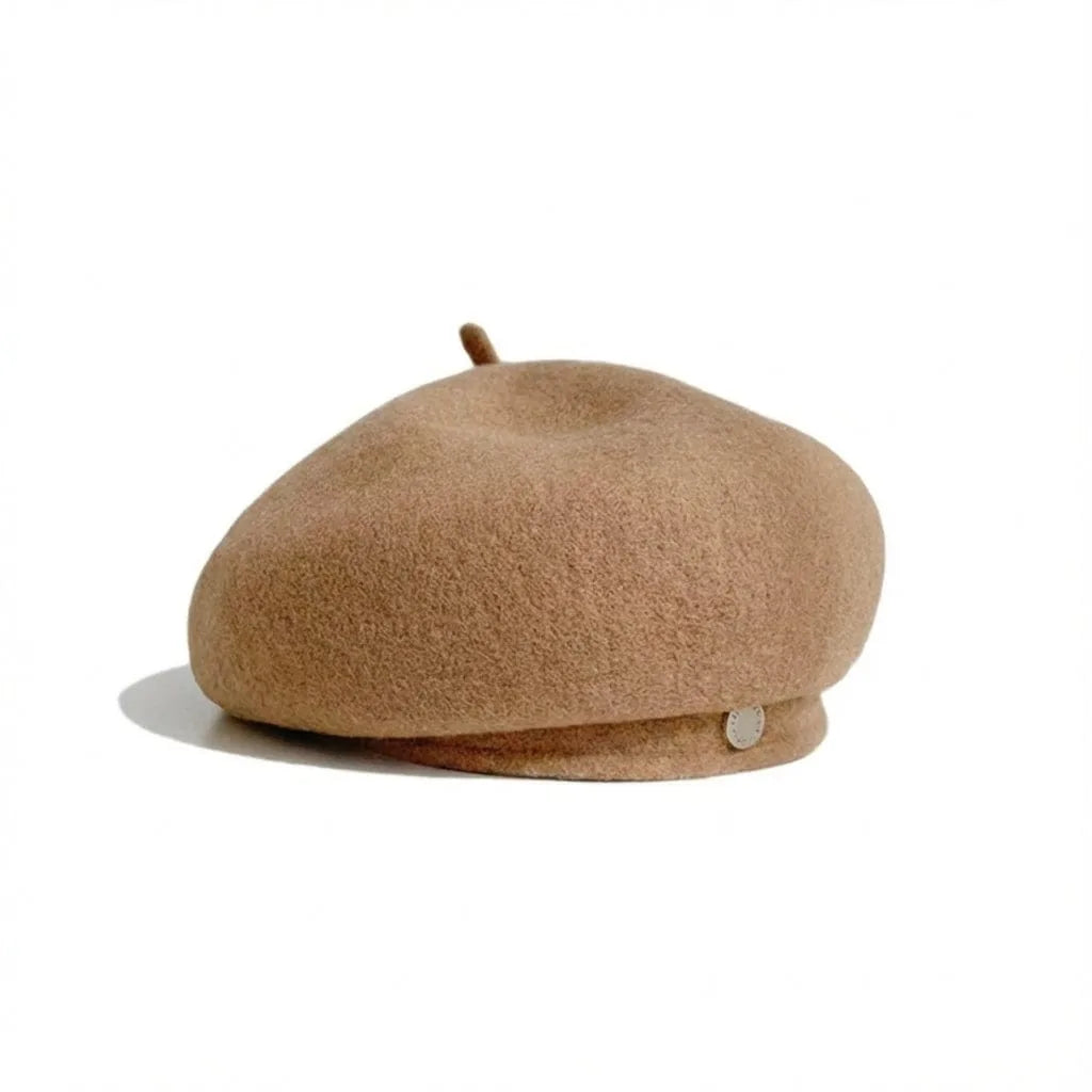 Béret Basque Laine — coloris kaki