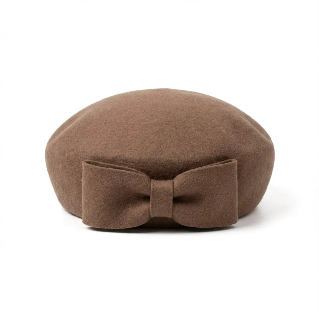 Béret Basque Noeud — coloris marron
