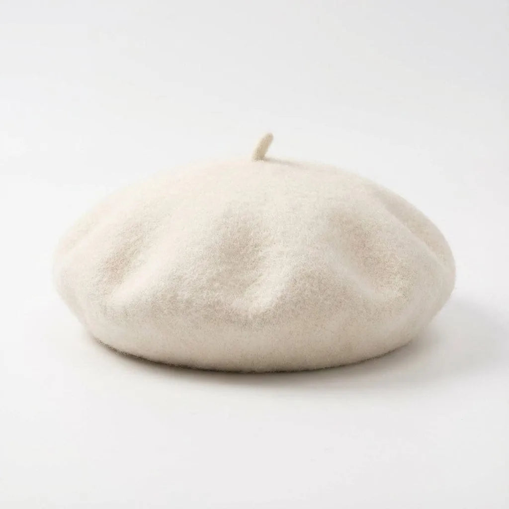 Béret Basque Traditionnel — coloris blanc