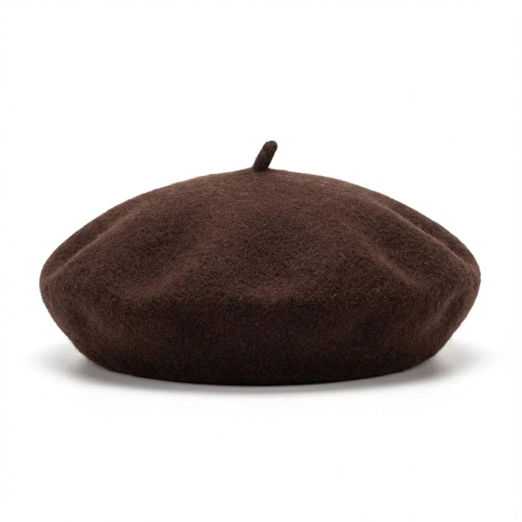 Béret Basque Traditionnel — coloris marron