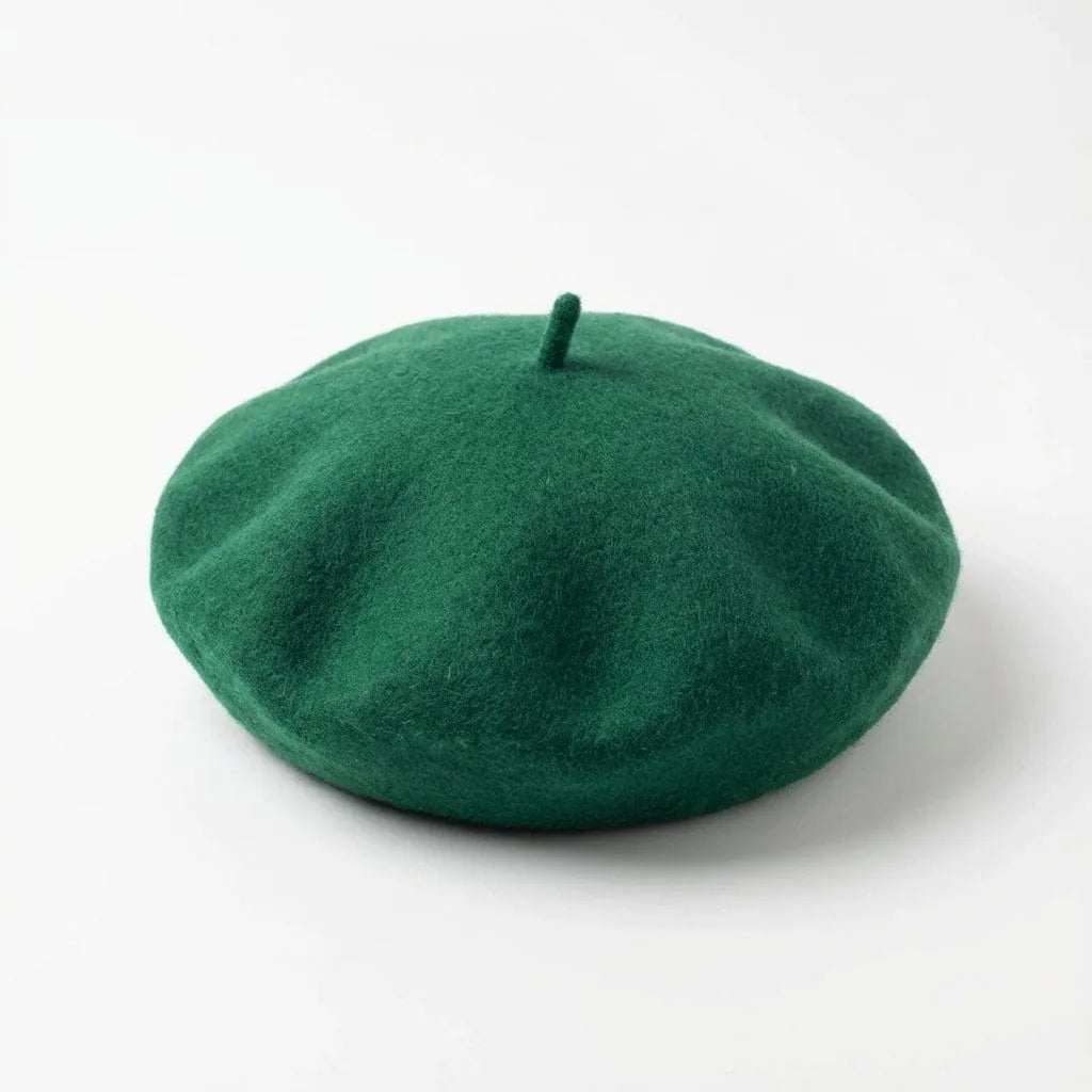 Béret Basque Traditionnel — coloris vert